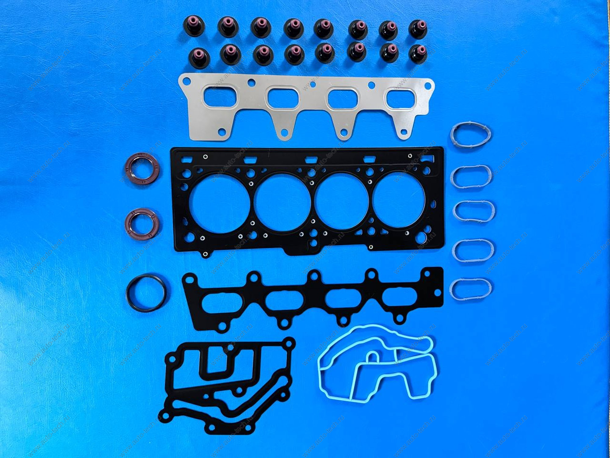 Комплект прокладок головки цилиндров LADA Largus (+ масл колпачки) дв K4M 16кл верхний (АНАЛОГ) Китай Китай 7701471886