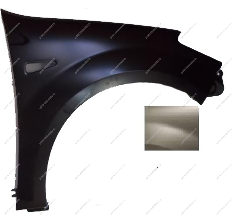 Крыло правое RENAULT Sandero крашеное Gris Basalte KNM Светлый базальт API Api 6001551026-KNM