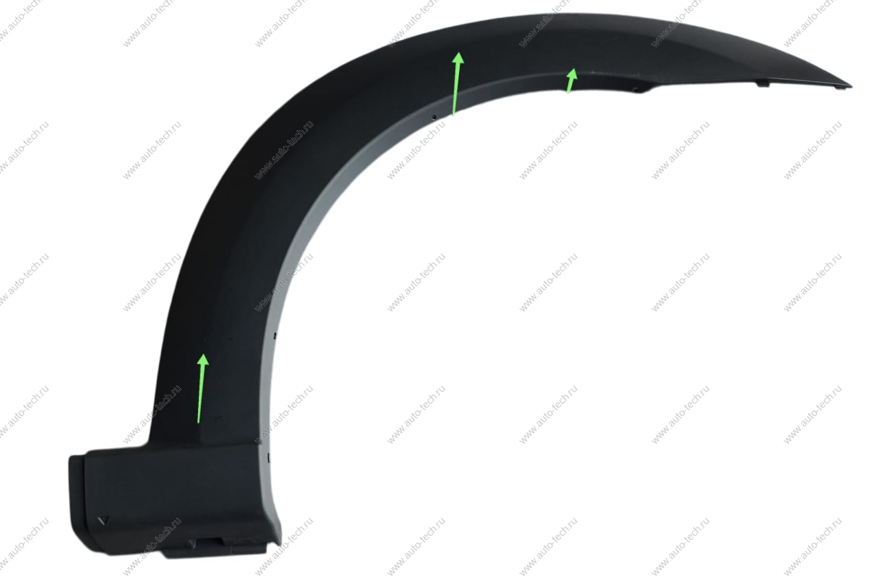 РОЗНИЦА Облицовка новая Lada Largus Cross до 2021 г переднего крыла правая (с клипсами и клеющей лентой) ( микро царапинки ) Lada LADA 8450009376
