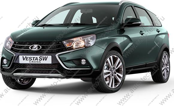 Крыло переднее правое LADA Vesta SW Cross крашеное 608 Плутон ( серый) Lada LADA 8450102330-608
