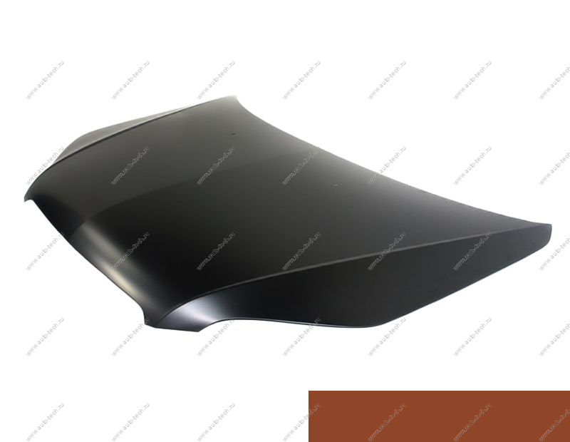 Капот крашеный CHEVROLET AVEO (T255) х/б 54U - SUNSET ORANGE SIMYI SIMYI 96888444-54U