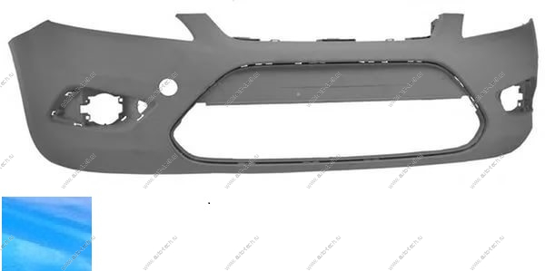 Бампер передний Ford Focus 2 седан крашеный Candy Blue Metallic Z9 Gama  1521127-Z9