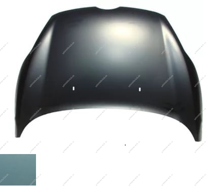 Капот Ford Focus 2 крашеный Frosted Glass Metallic P9 Api  1521601-P9