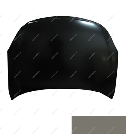 Капот крашеный NISSAN ALMERA (G15) 13- KNM - GRIS BASALTE (242 - Серый Базальт) SIMYI SIMYI 651004AA8A-KNM