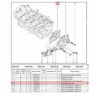 Прокладка LADA Largus/Лада Ларгус корпуса термостата (16кл) Renault RENAULT 7700104129