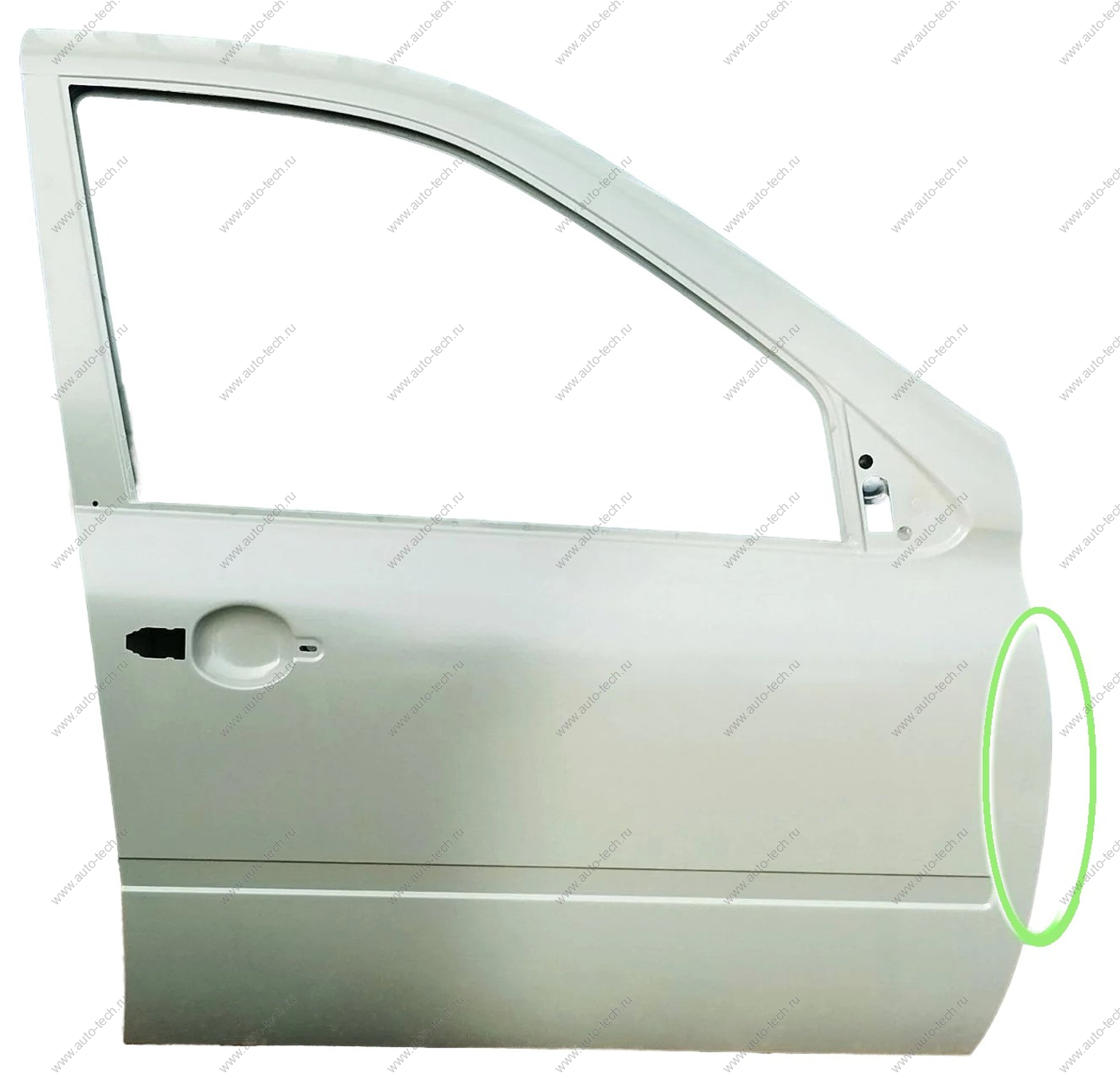 Дверь ВАЗ-1118/2190 передняя правая с брусом безопасности и прокладкой изоляционной (серый грунт) Lada LADA 11180610001480
