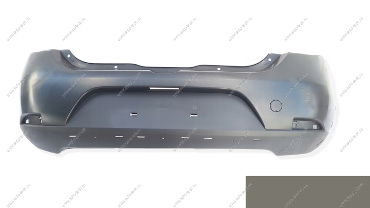 Бампер задний крашеный RENAULT SANDERO 2014- RPG - СИНИЙ САПФИР TYG TYG 850221967R-RPG