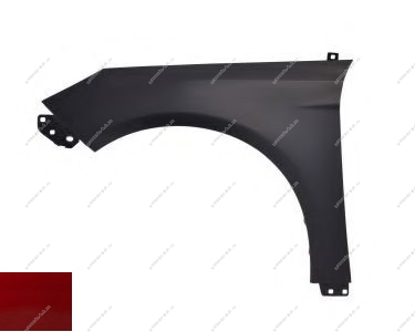 Крыло левое Ford Focus 3 крашеное Red Candy 2 Pearl RZ Api  1729701-RZ