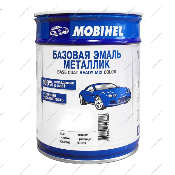 Базовая эмаль металлик Mobihel Магия 1л MOBIHEL 133