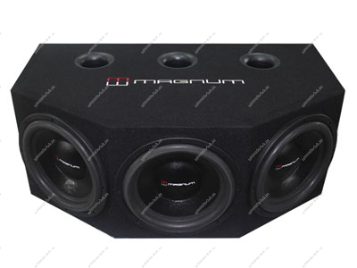 Автосабвуфер в корпусе MAGNUM MLW 3x12-2SM MAGNUM MAGNUM MLW 3x12-2SM