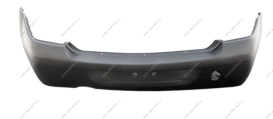 Бампер RENAULT Logan задний до 2010 г текстурный верх. низ под окраску Api Api DC0100870-0200