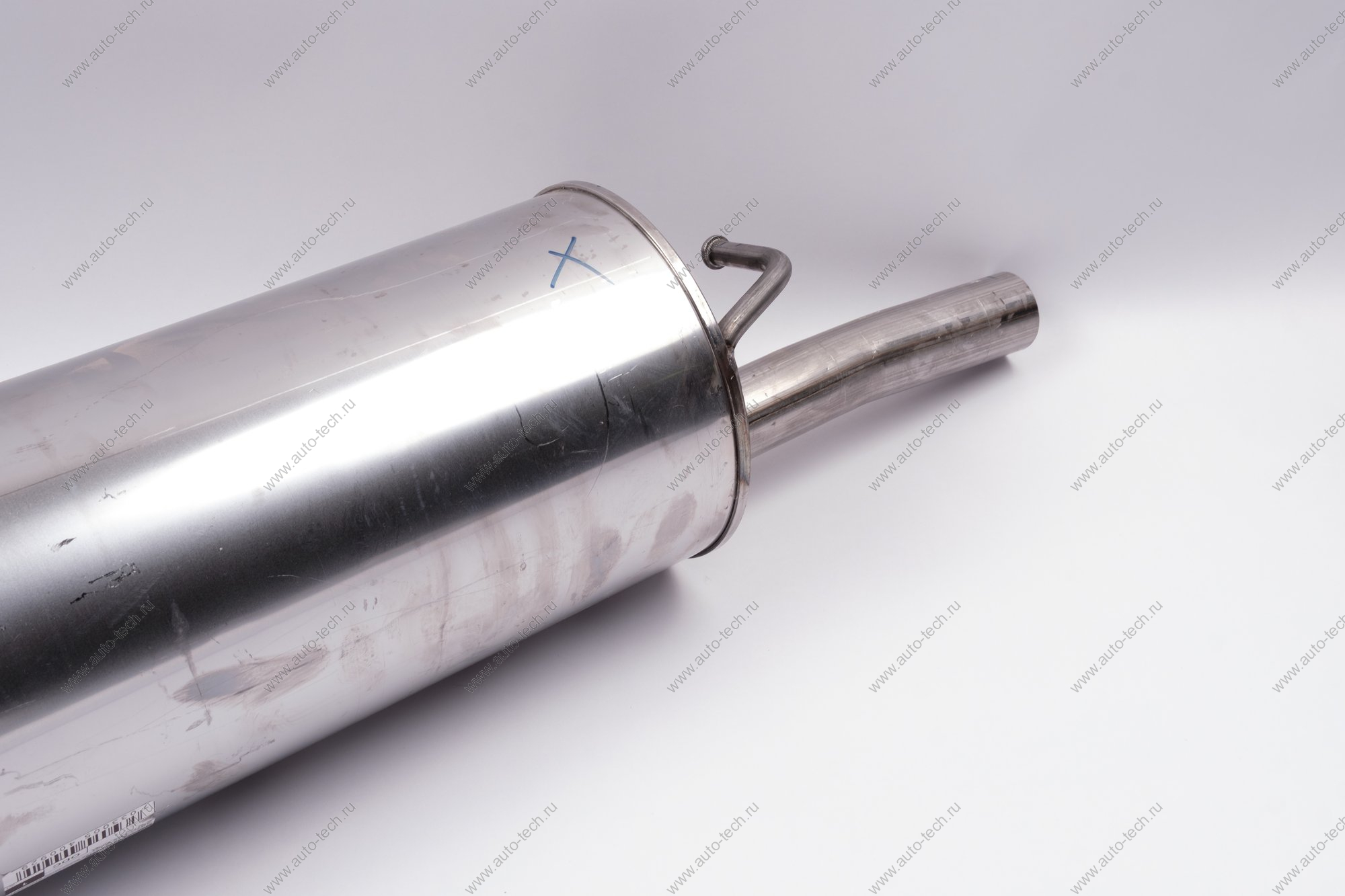 Глушитель основной с трубами и кронштейнами в сборе LADA Vesta Lada LADA 8450006415
