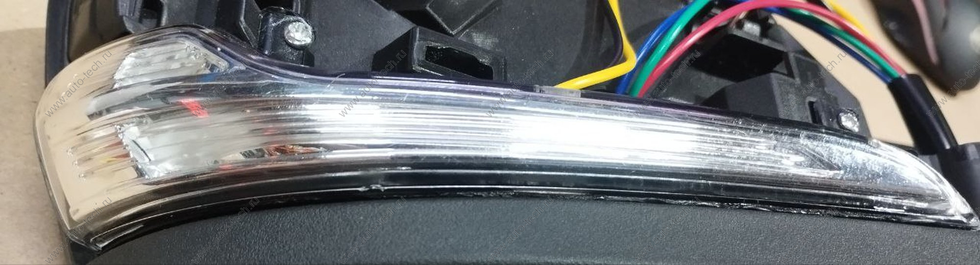 Зеркало боковое правое, с электроприводом, обогревом, указателем поворота (под покраску) ВАЗ-2191 (в упаковке Автотехпром) Lada LADA 21910820100421Р