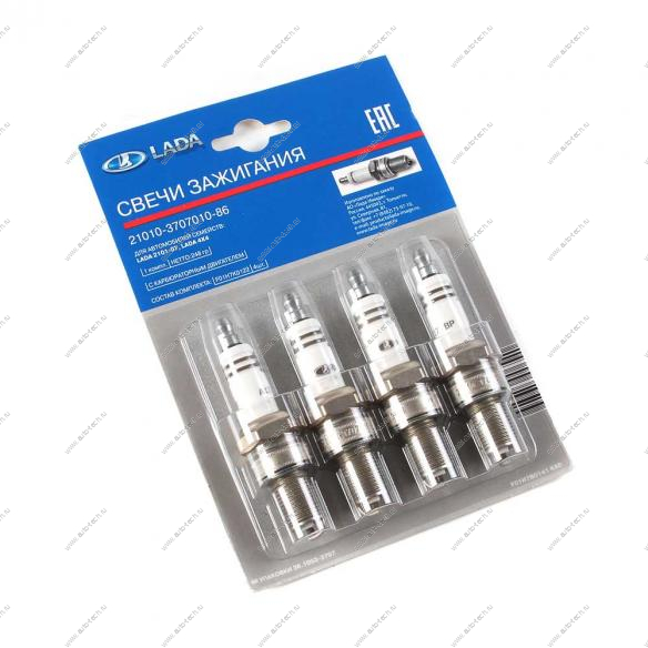 Комплект свечей зажигания А-17ДВР 0,5 (карбюратор) ( Bosch) Lada LADA 21010370701086