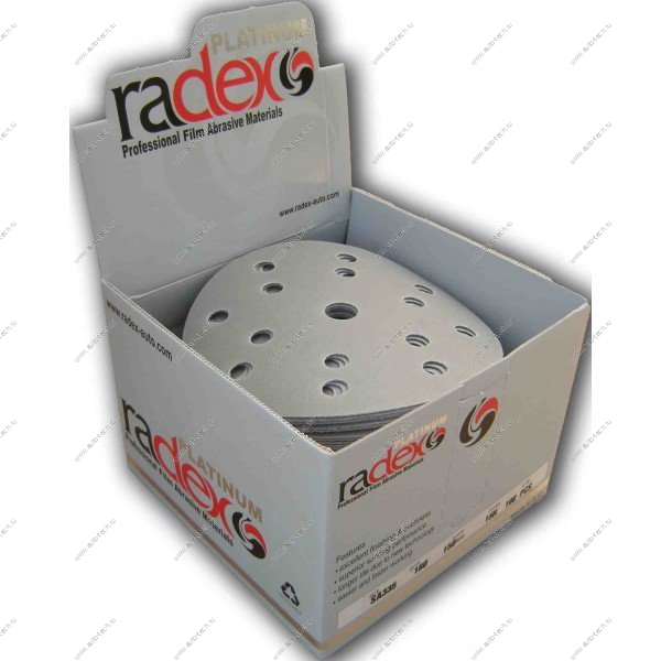 Абразивный круг 150мм 15отв. P150 Radex Gold RADEX 553606