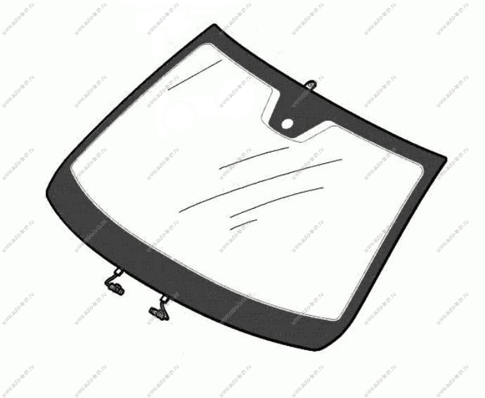 Стекло LADA Vesta/Веста ветровое 4D Sed / 5D Hbk / 5D Wag с з/п тонир. КМК KMK GLass LADT0003