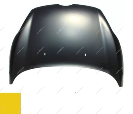 Капот Ford Focus 2 крашеный Yellow Blaze Tricoat NQ Api  1521601-NQ