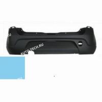 Бампер задний RENAULT Sandero крашеный Bleu Electrique RNZ Металлик 2008-2013 Bodyparts  8200735456-RNZ