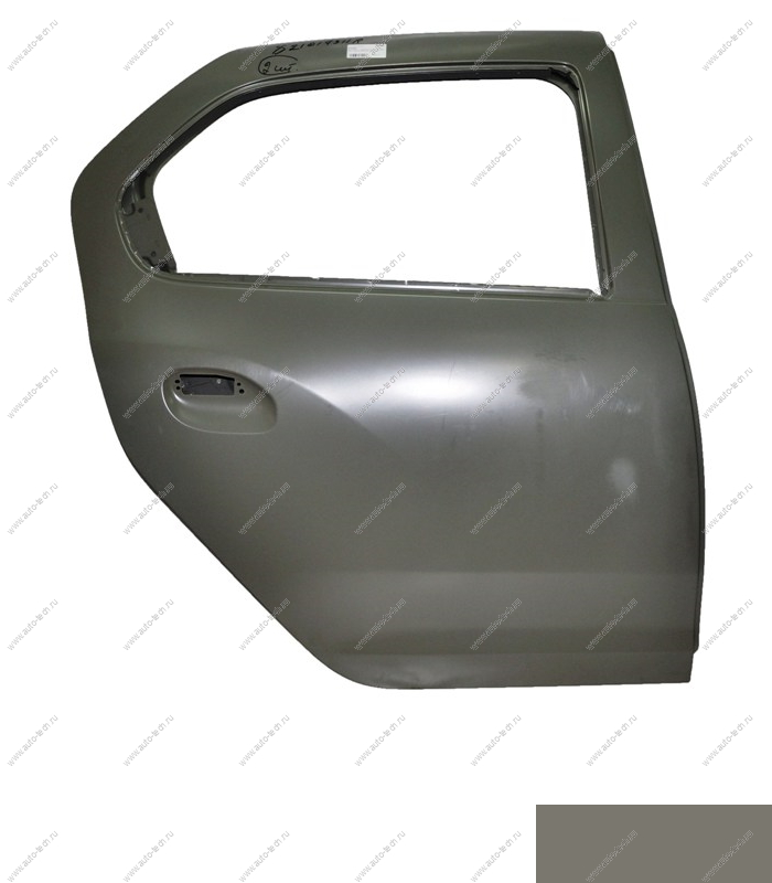 Дверь задняя правая крашеная RENAULT LOGAN 2014- (KNM - GRIS BASALTE) Китай CHINA 821002038R-KNM
