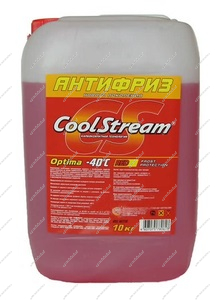 Антифриз CoolStream Optima Red красный 10л Кiа Rio 2015-2017 CoolStream CoolStream CS010703RD