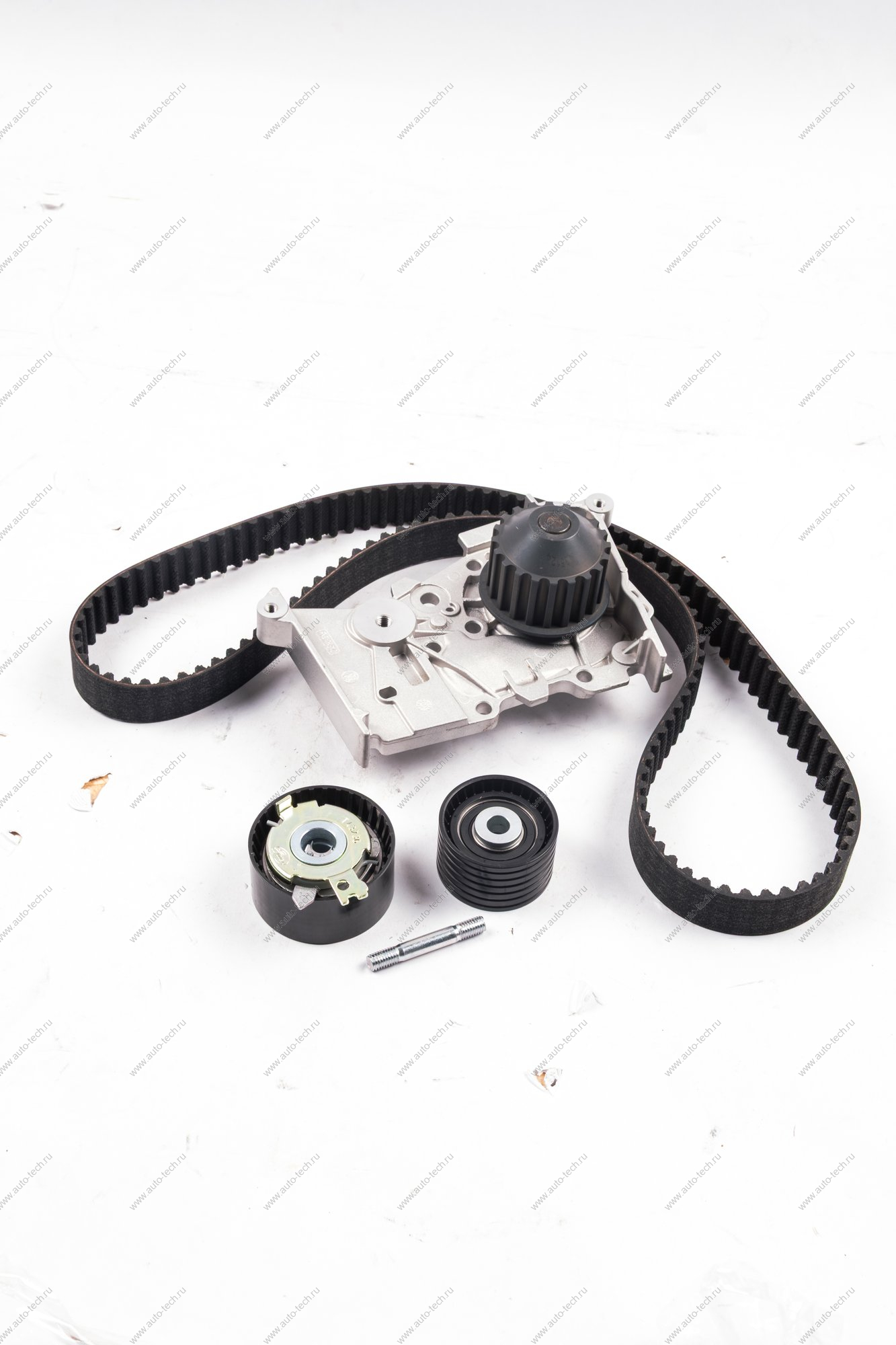 Ремень ГРМ + 2 ролика+ водяной насос двигат. K4M 16кл 105л.с. Lada Largus . Gates Gates KP35671XS