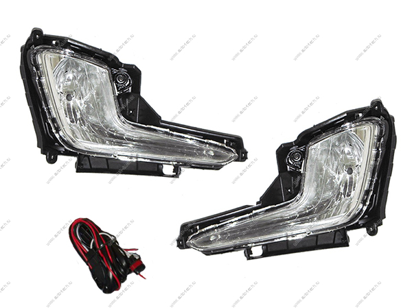 Фара противотуманная л+п с проводской и кноп Кiа Rio 2011-2014 Bodyparts Bodyparts KARIO11-072-N