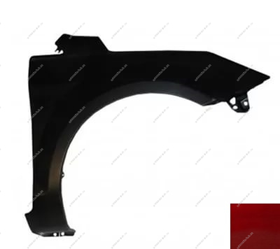 Крыло правое Ford Focus 2 крашеное Red Candy 2 Pearl RZ 2008- Api  0620160-1R00-RZ