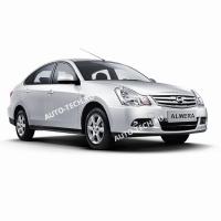 Бампер передний крашеный NISSAN Almera седан G15 c 13- Белый не металлик ZY2 Gamma