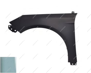 Крыло левое Ford Focus 3 крашеное Ice Storm Metallic YQ Api  1729701-YQ