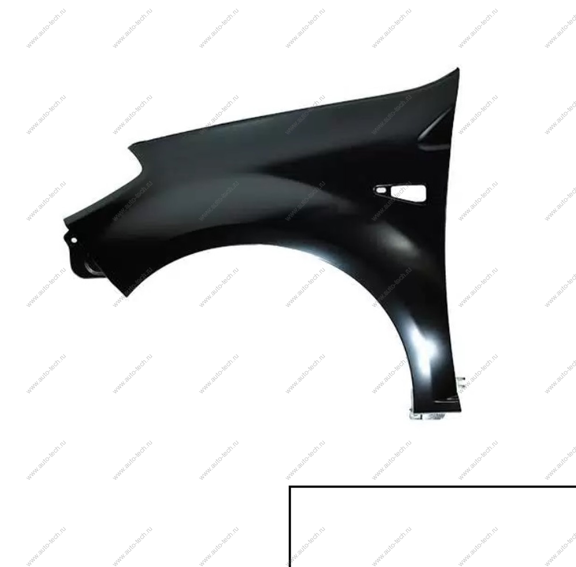 Крыло переднее крашеное (FL) LADA GRANTA CROSS 2018- левое без отв. п/повт. (с отв под молдинг) 221 LADA 8450104276-221