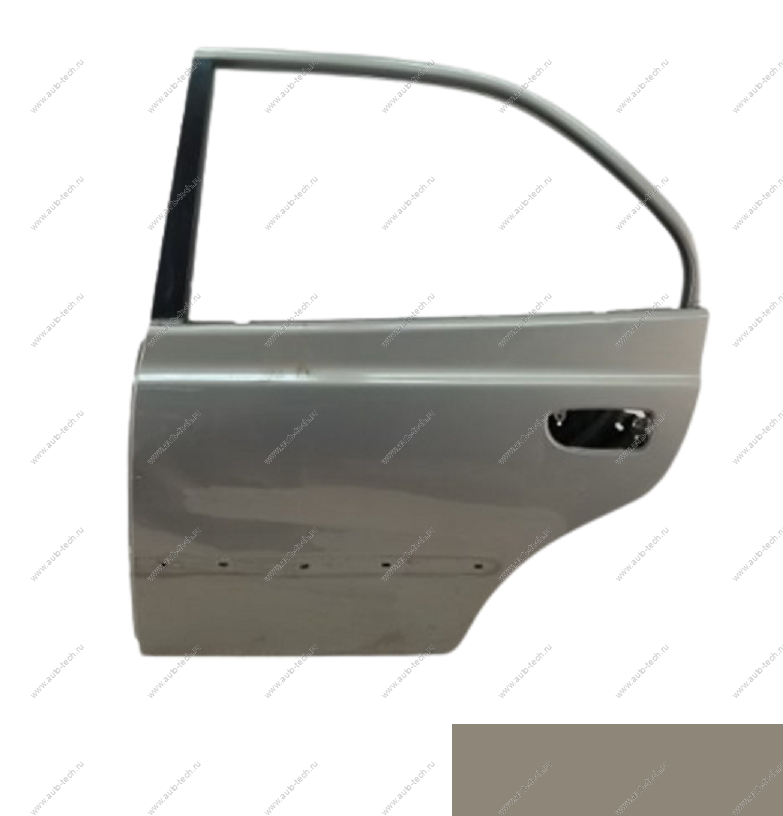 Дверь крашеная задняя левая HYUNDAI ACCENT 00-12 H01 - Летний Песок Китай CHINA 7700325030-H01