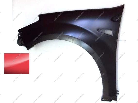Крыло левое RENAULT Sandero крашеное Rouge Tor 21B Красный Тореадор API Api 6001551025-21B