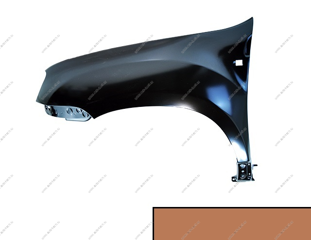 Крыло переднее левое RENAULT Duster 2014- крашеное CNA Renault RENAULT 631015821R-CNA