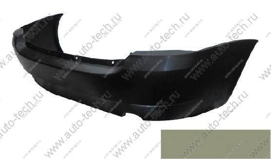 Бампер задний ВАЗ-1118 крашеный 650 Совиньен Технопласт  11180-2804015-650