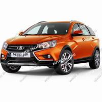 Крыло переднее левое LADA Vesta SW Cross крашеное 130 Марс (Оранжевый) Lada LADA 8450102331-130