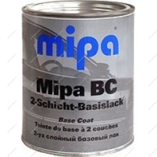 MIPA Краска базовая BC Ready mixed super black чёрная 1л Mipa 242010001