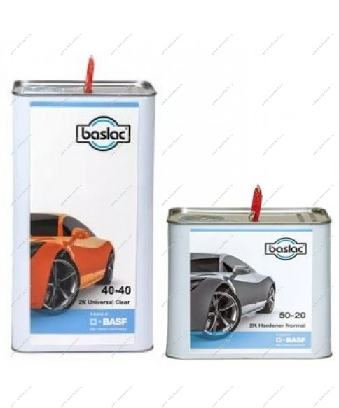 Лак BASLAK 2K-HS 40-40 5л+отвер 2,5л 50-20 BASLAK BASLAK 56520725/50909298