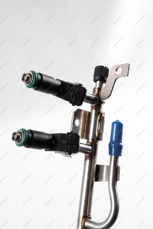 Рампа топливная LADA Largus (в сборе с форсунками) дв 11189 8кл. Lada LADA 11189114401000