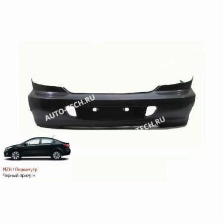 Бампер задний KIA Spectra КРАШЕНЫЙ Черный перламутр MZH c 02- Hyundai/KIA 0K2NC50220XX--MZH