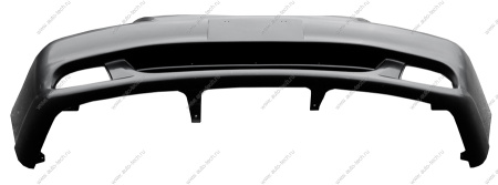 HYUNDAI Accent Накладка переднего бампера с отв под птф Gamma GAMMA PHN04006BR