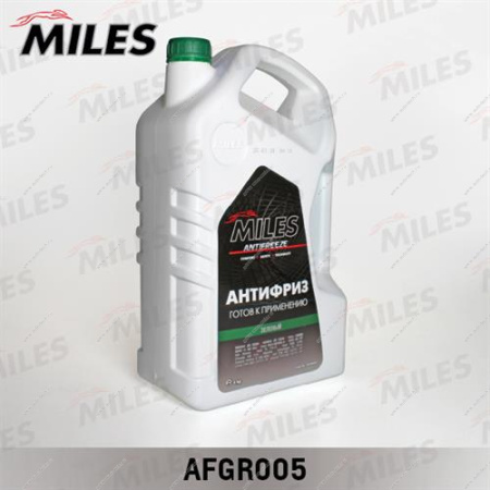 Антифриз G11 зеленый 5кг. MILES Miles AFGR005