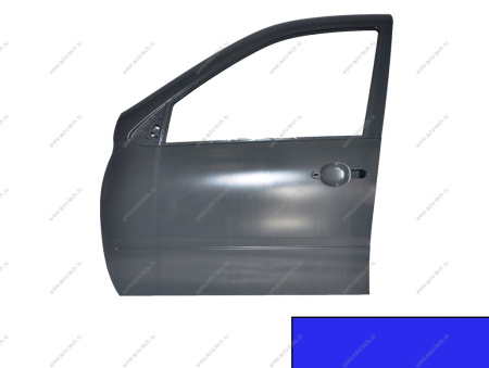 Дверь передняя ВАЗ-1118 левая крашеная 482 Черника АвтоВАЗ LADA 11180-6100015-482