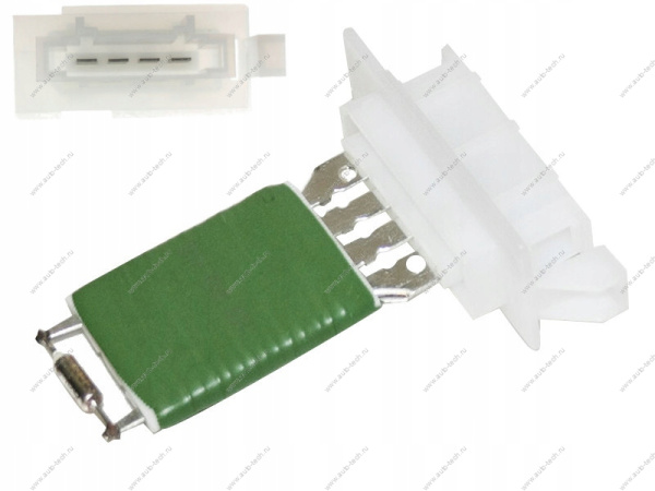 Резистор мотора отопителя Renault Logan/Duster/ Lada Largus Valeo VALEO 509898