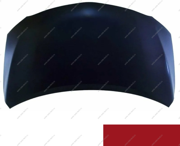 Капот крашеный TOYOTA COROLLA 06-13 (E140,E150) 3E5 - SUPER RED 2 API Api 5330112A20-3E5