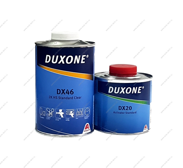 Лак DX46 2K HS STANDARD CLEAR 1Л Duxone DX46