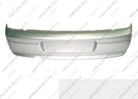 Бампер задний ВАЗ-2110 крашеный 690 Снежная королева Технопласт  21100-2804012-690