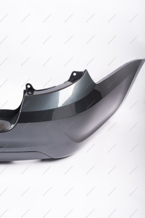 Бампер задний (FL) LADA GRANTA 2018- (седан) крашеный в цвет 633 Борнео (серебр. темно-серый) (полный окрас) АвтоВАЗ LADA 8450103787-633