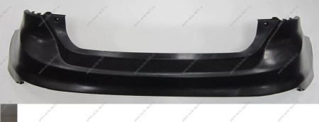 Бампер задний Ford Focus 3 х/б крашеный Sterling Gray Metallic UJ/M7205A Китай  1743130-UJ/M7205A