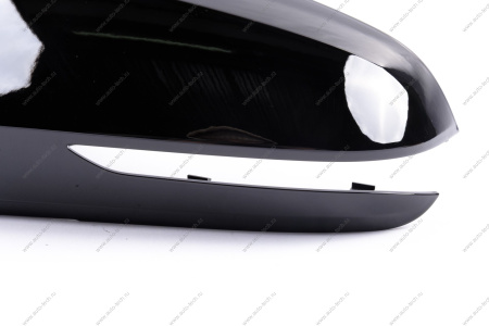 Накладка зеркала левого в цвет 672 Пантера (черный) LADA Vesta FL Lada LADA 8460008989-672