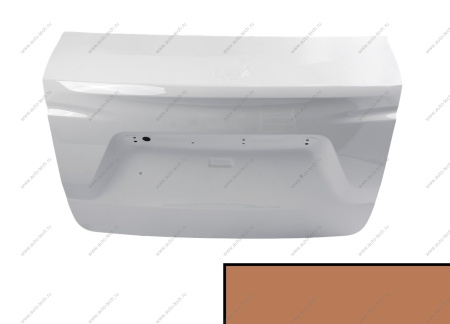 Крышка багажника (FL) LADA GRANTA 2018- (седан) крашеная в цвет 790 Кориандр (золотисто-коричневый) АвтоВАЗ LADA 8450104268-790